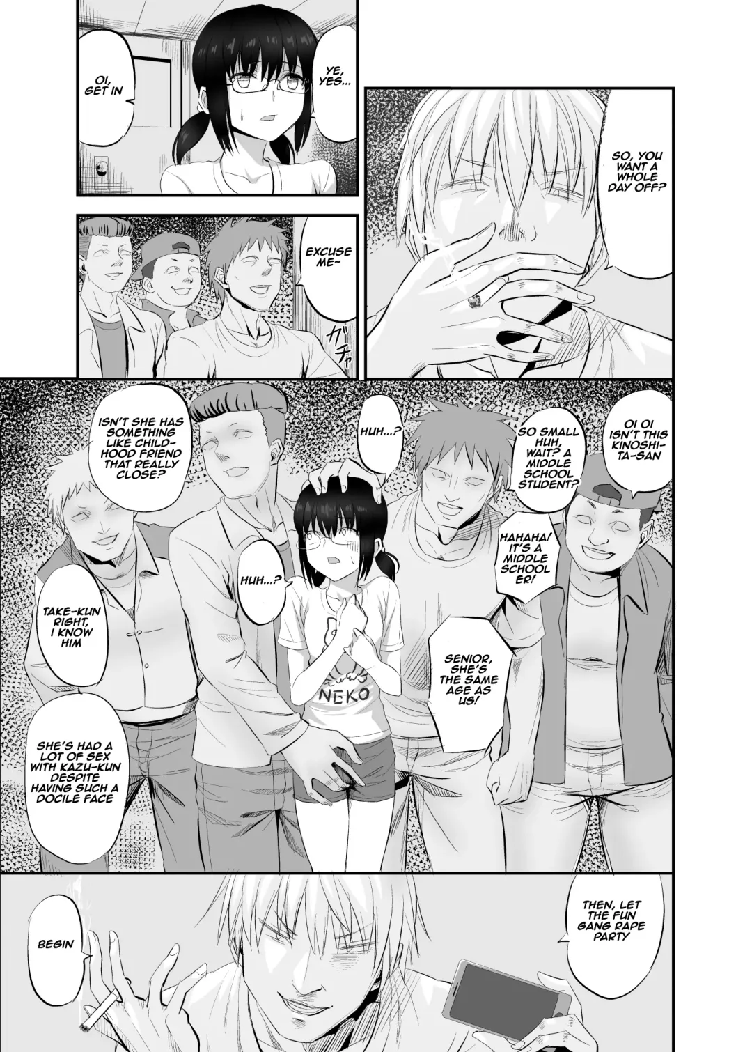 [Minarai Zouhyou] Jimi de Majime na Osananajimi ga Class no Yankee ni Omocha ni Sarete Ita Hanashi | A Story About a Plain and Serious Childhood Friend Who Was Toyed With by the Delinquent Fhentai - Page 10