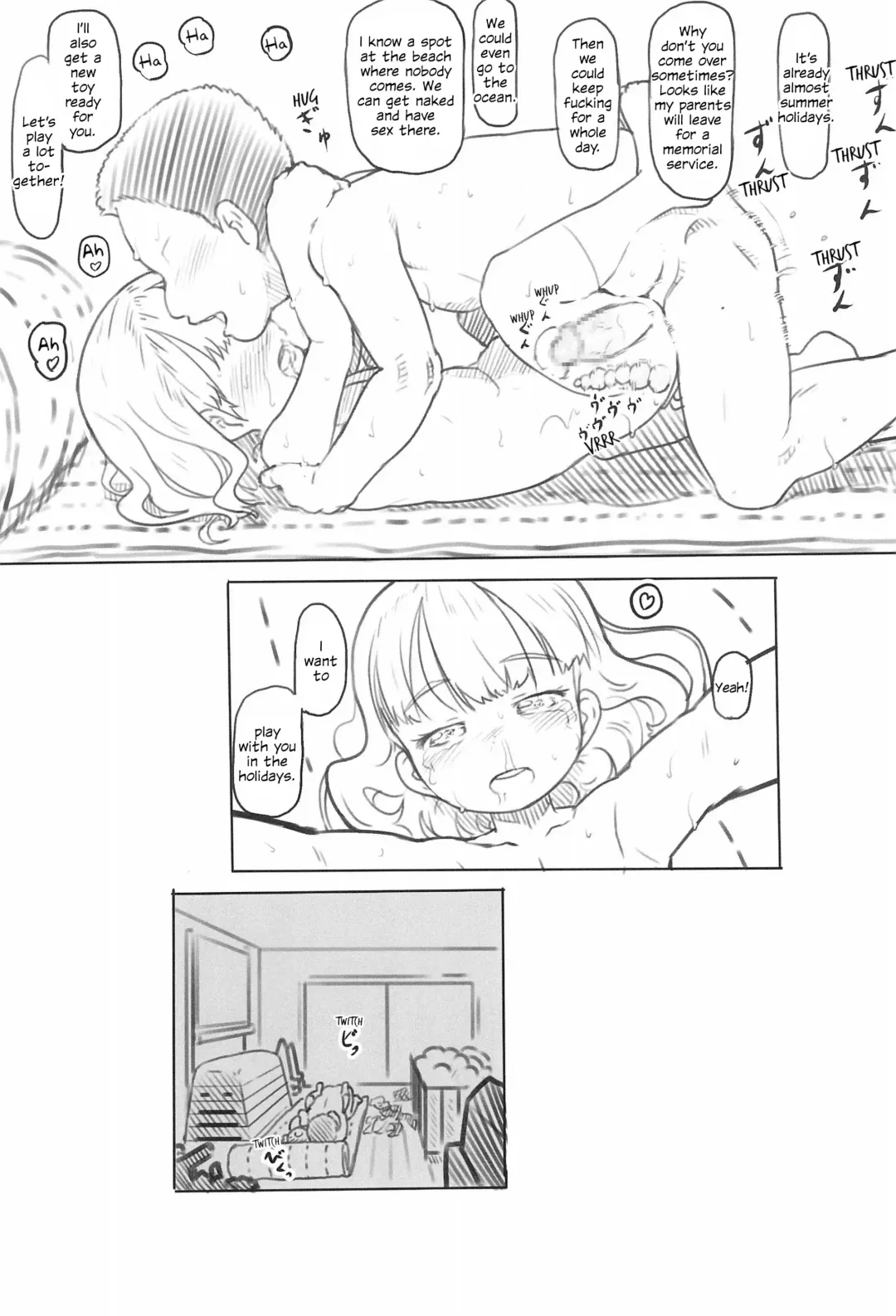 [Nukaji] Chishou no Ko o Onaho ni Suru 1-3 | Using A Retarded Little Girl As A Cocksleeve 1-3 Fhentai - Page 20