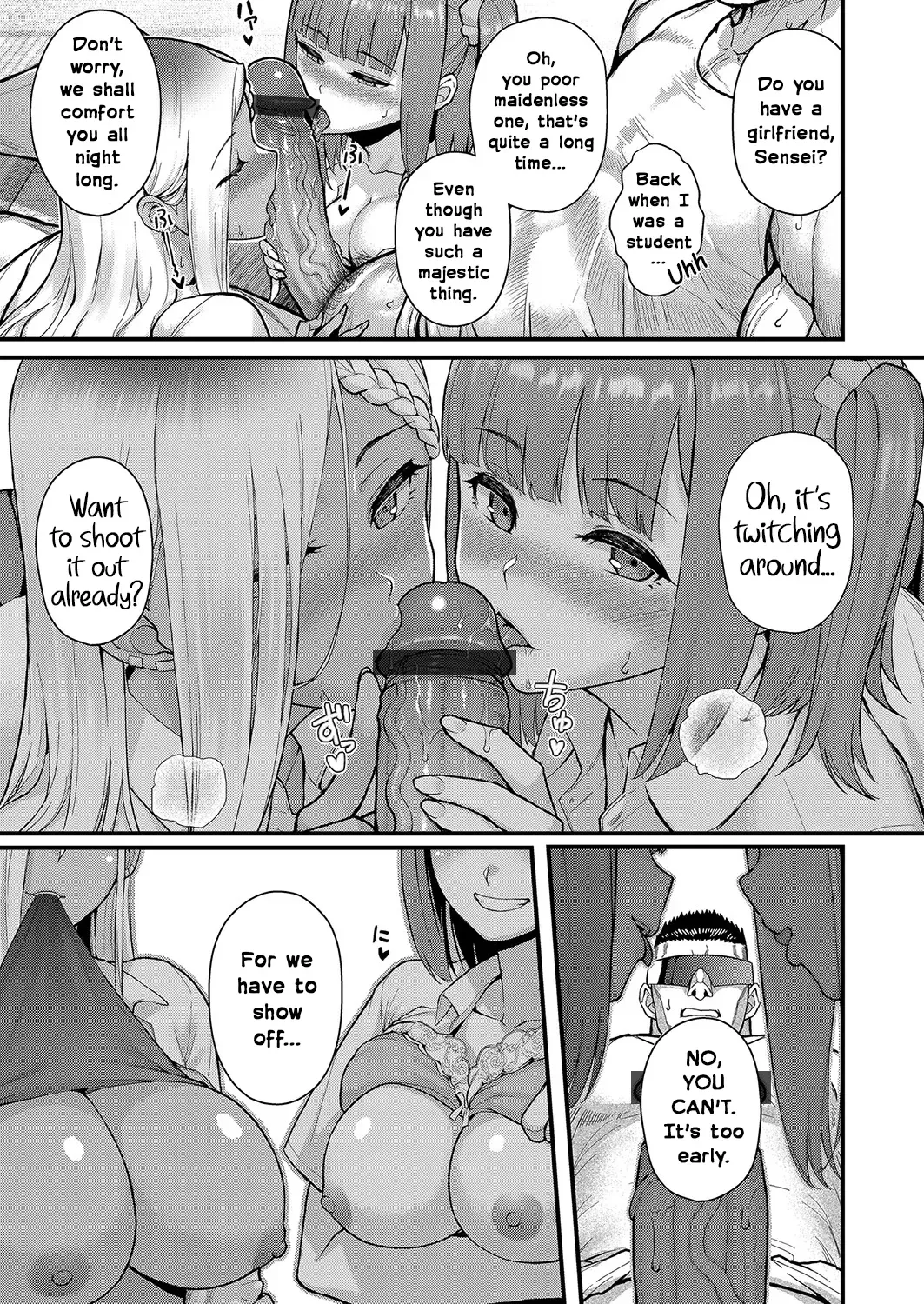 [Matsuka] Futairo x Yuugi ~ Mimi o Nurasu Inbina Duetto wa Shou Akuma-tachi no Wana ~ Kouhen | Two-Colored × Too Cheerful ~ Part 2 Fhentai.net - Page 9