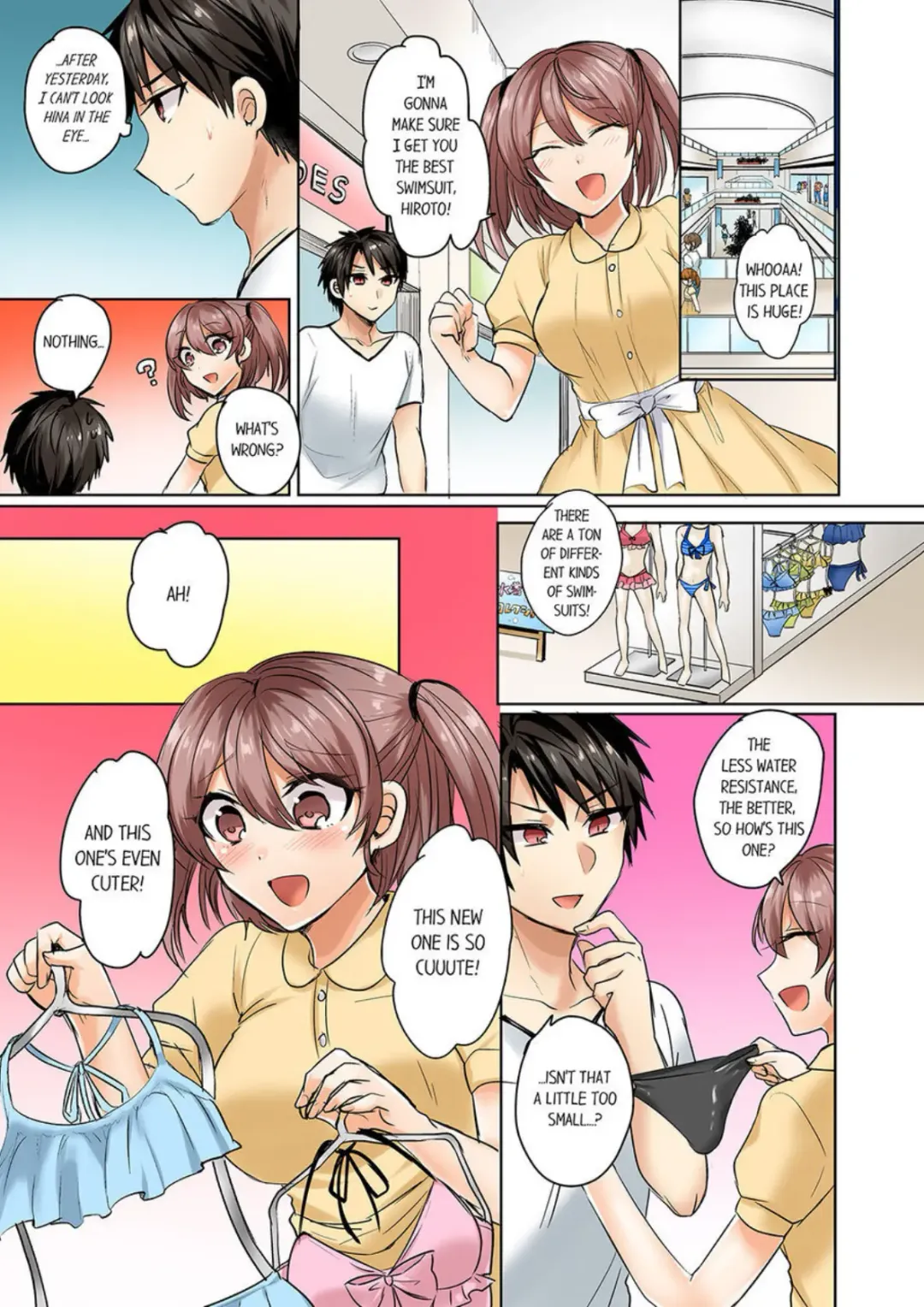 [Shogota] Mizugi ga Zurete... Haitteru! ~Porori ja Sumanai Danjo Kongou Synchro-bu~ 2 - My Swimsuit Slipped... And it went in!? A Mixed Synchronized Swimming Club with More Than Just Nip Slips in Store! ~ 2 Fhentai.net - Page 23