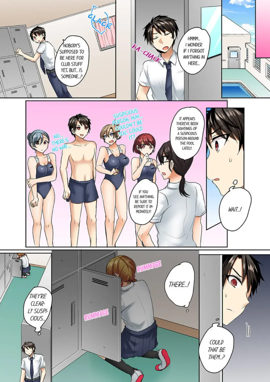 [Shogota] Mizugi ga Zurete... Haitteru! ~Porori ja Sumanai Danjo Kongou Synchro-bu~ 3 - My Swimsuit Slipped... And it went in!? A Mixed Synchronized Swimming Club with More Than Just Nip Slips in Store! ~ 3 Fhentai.net - Page 13