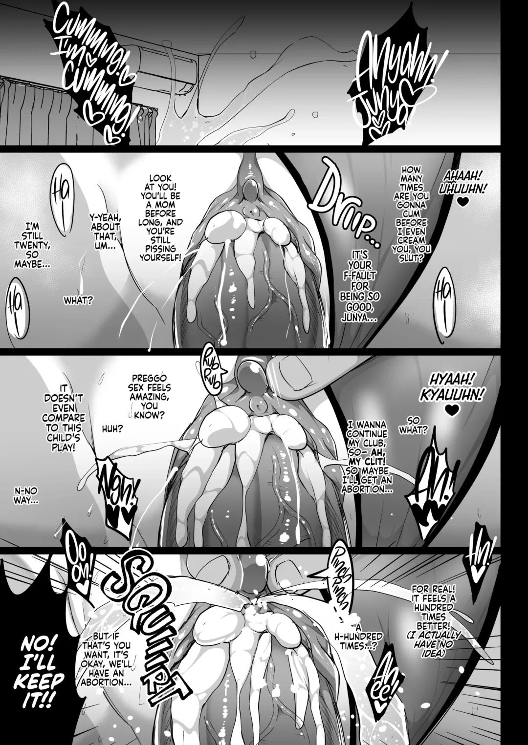 [Hozumi Kenji] Choukyou Juseizumi Oyako Netorare Kiroku | Mother and Daughter NTR Diary: Trained and Knocked Up (decensored) Fhentai - Page 14