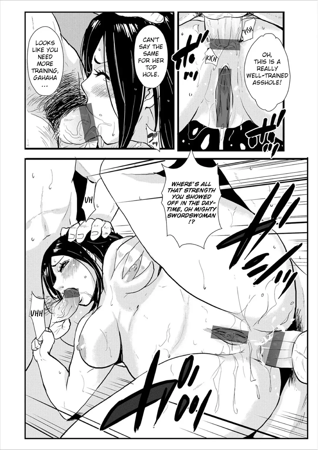 [Kakutou Oukoku] Harami samurai 02 ~Shukuba to Surounin to Naburare Shimerare~ | Knocked Up Samurai 02: The Post Town and the Ronin, Tied and Teased Fhentai.net - Page 18