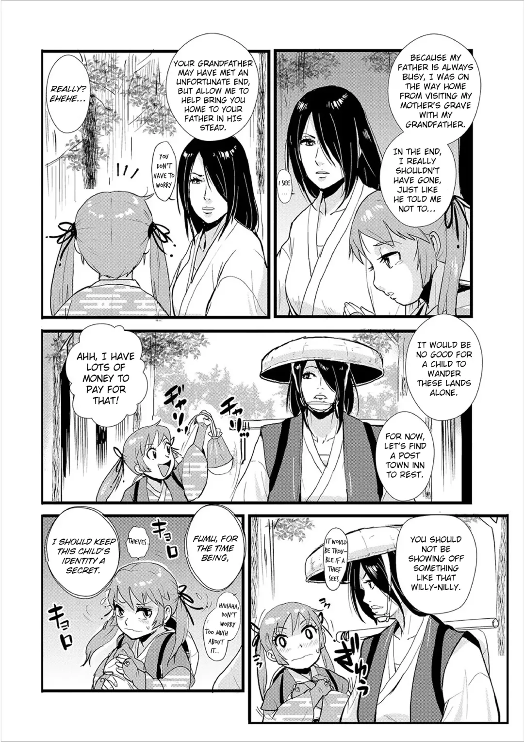 [Kakutou Oukoku] Harami samurai 02 ~Shukuba to Surounin to Naburare Shimerare~ | Knocked Up Samurai 02: The Post Town and the Ronin, Tied and Teased Fhentai.net - Page 2