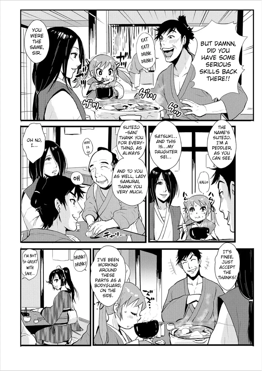 [Kakutou Oukoku] Harami samurai 02 ~Shukuba to Surounin to Naburare Shimerare~ | Knocked Up Samurai 02: The Post Town and the Ronin, Tied and Teased Fhentai.net - Page 8