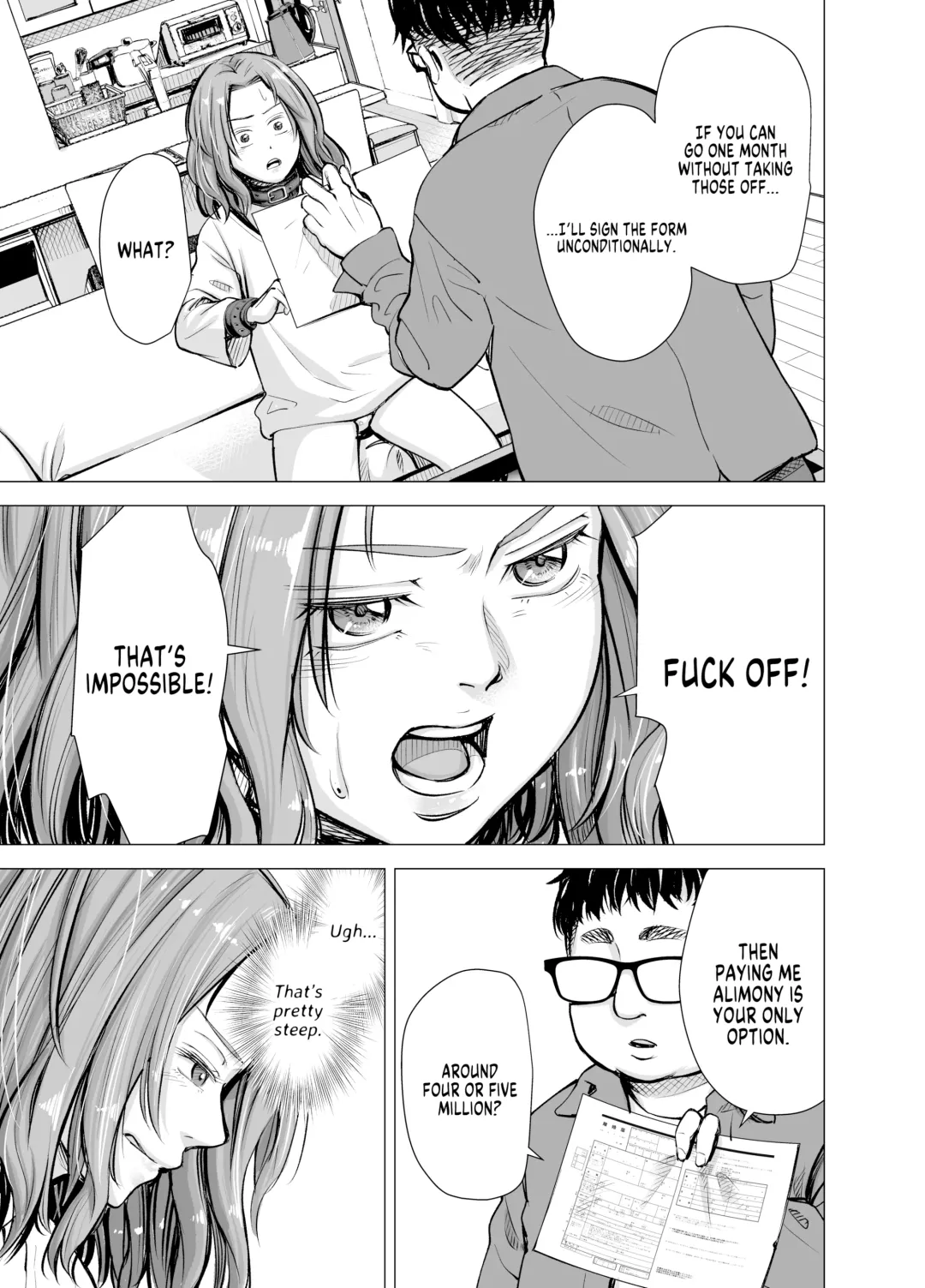 [Iwamoto Kuyo] Danna no Chinko ja, Manzoku Dekinai...? Kouhen | My Husband's Dick Can't Satisfy Me? Final (uncensored) Fhentai - Page 6