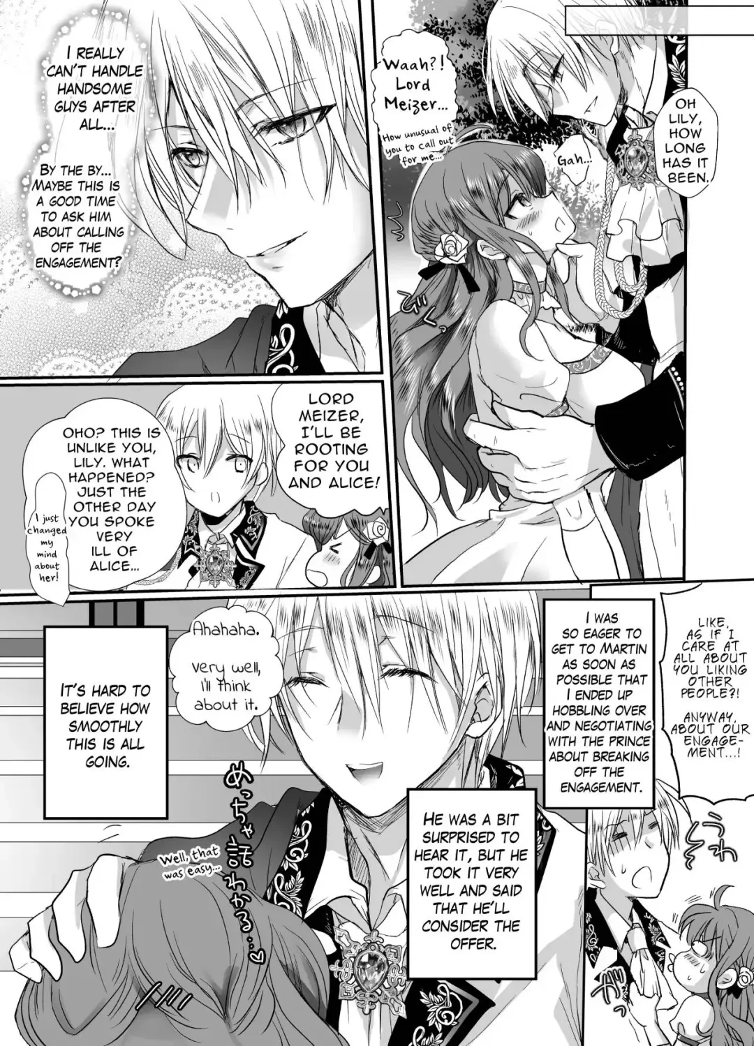 [Mohuo] JK's Tragic Isekai Reincarnation as the Villainess ~But My Precious Side Character!~ Fhentai - Page 16