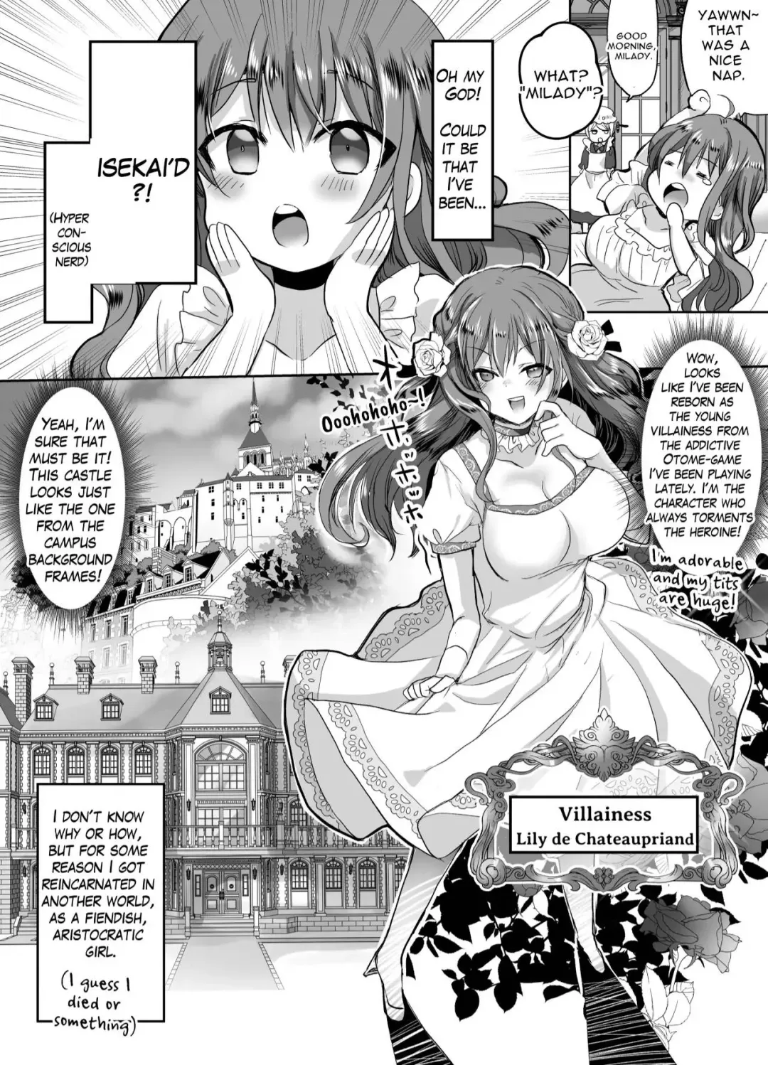 [Mohuo] JK's Tragic Isekai Reincarnation as the Villainess ~But My Precious Side Character!~ Fhentai - Page 3