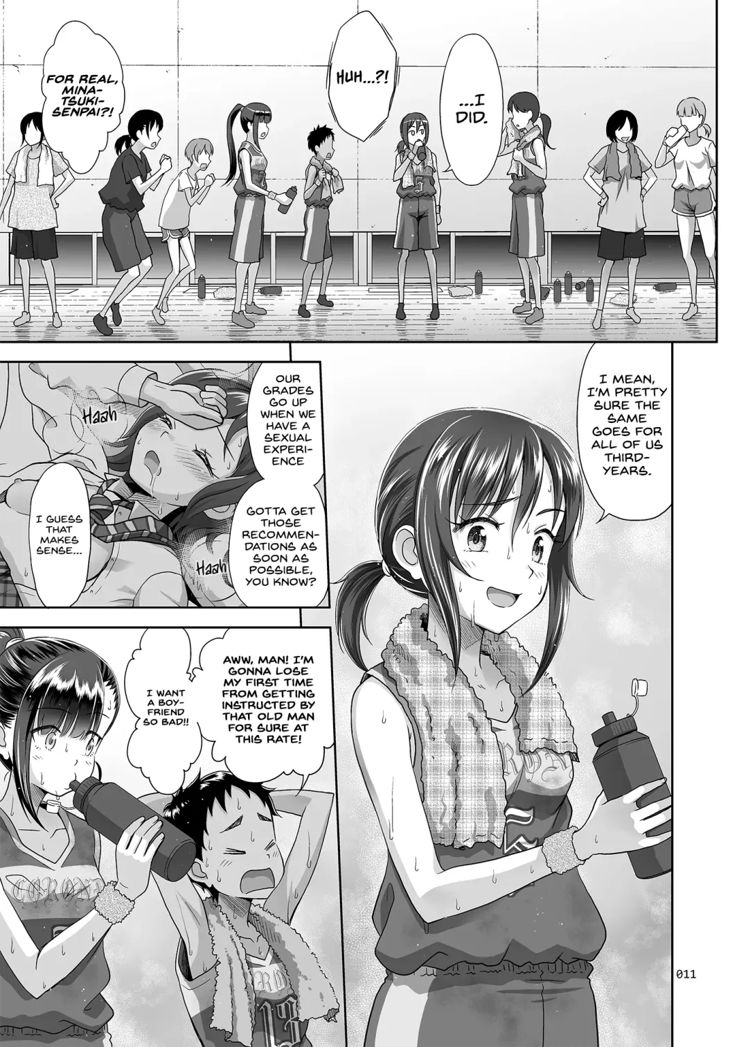 [Malcorond] Seishidouin no Oshigoto 3 Mushiatsui Taiiku Souko de Iron na Renshuu o Shitemitara Asedaku ni Natta (decensored) Fhentai - Page 10