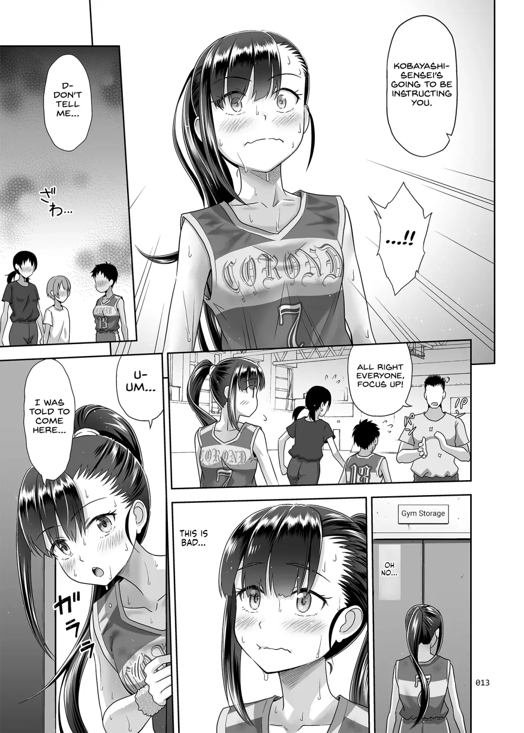 [Malcorond] Seishidouin no Oshigoto 3 Mushiatsui Taiiku Souko de Iron na Renshuu o Shitemitara Asedaku ni Natta (decensored) Fhentai - Page 12
