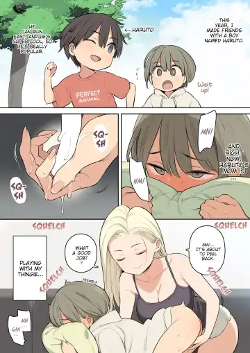 [Nora Higuma] Tomodachi no okaasan ni te de sareru shounen | A young boy is given a hand by his friend's mother Fhentai.net - Page 2