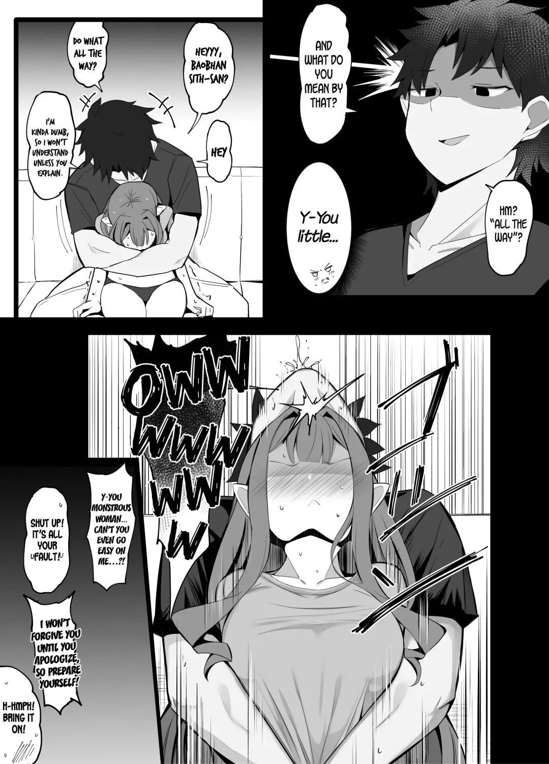[Corundum] Master and Baobhan Sith-san He's Suuuuuper Close With Fhentai - Page 4