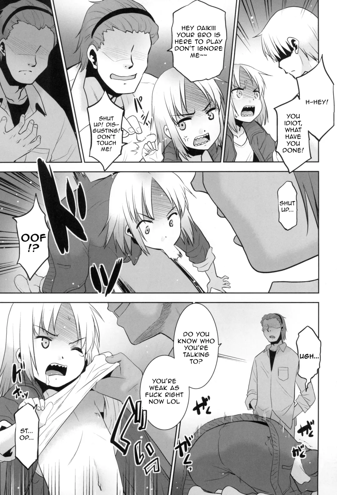 [Nekogen] Uchi no Aniki ga Onna no ko ni natta kara Minna de Mawasou ze! Fhentai - Page 4
