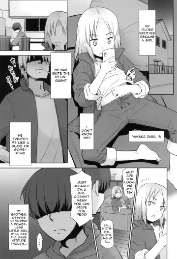 [Nekogen] Uchi no Aniki ga Onna no ko ni natta kara Minna de Mawasou ze! Fhentai - Page 2
