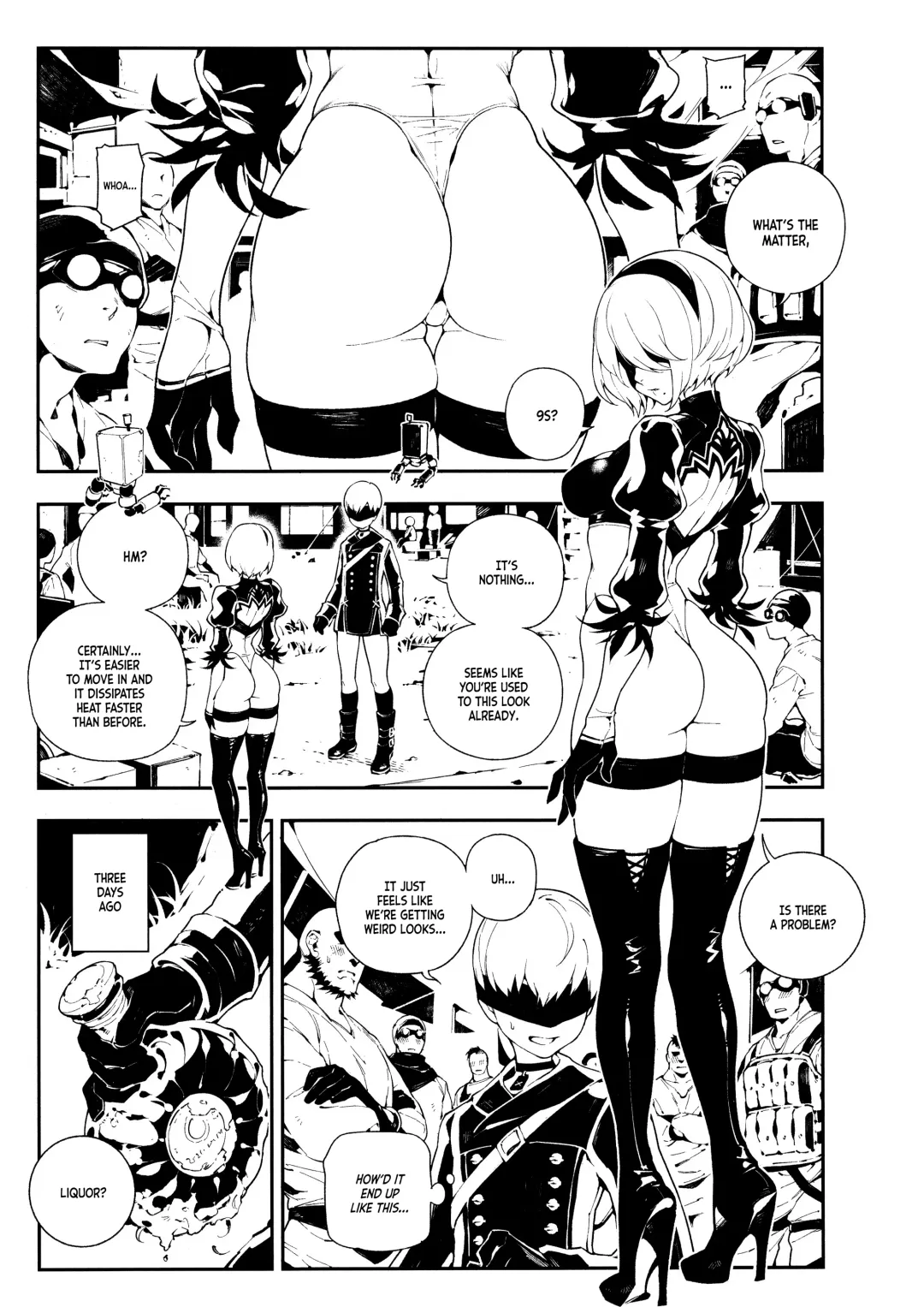 [Abi Kamesennin - Hirame] NieR : 2BR18 (decensored) Fhentai - Page 2