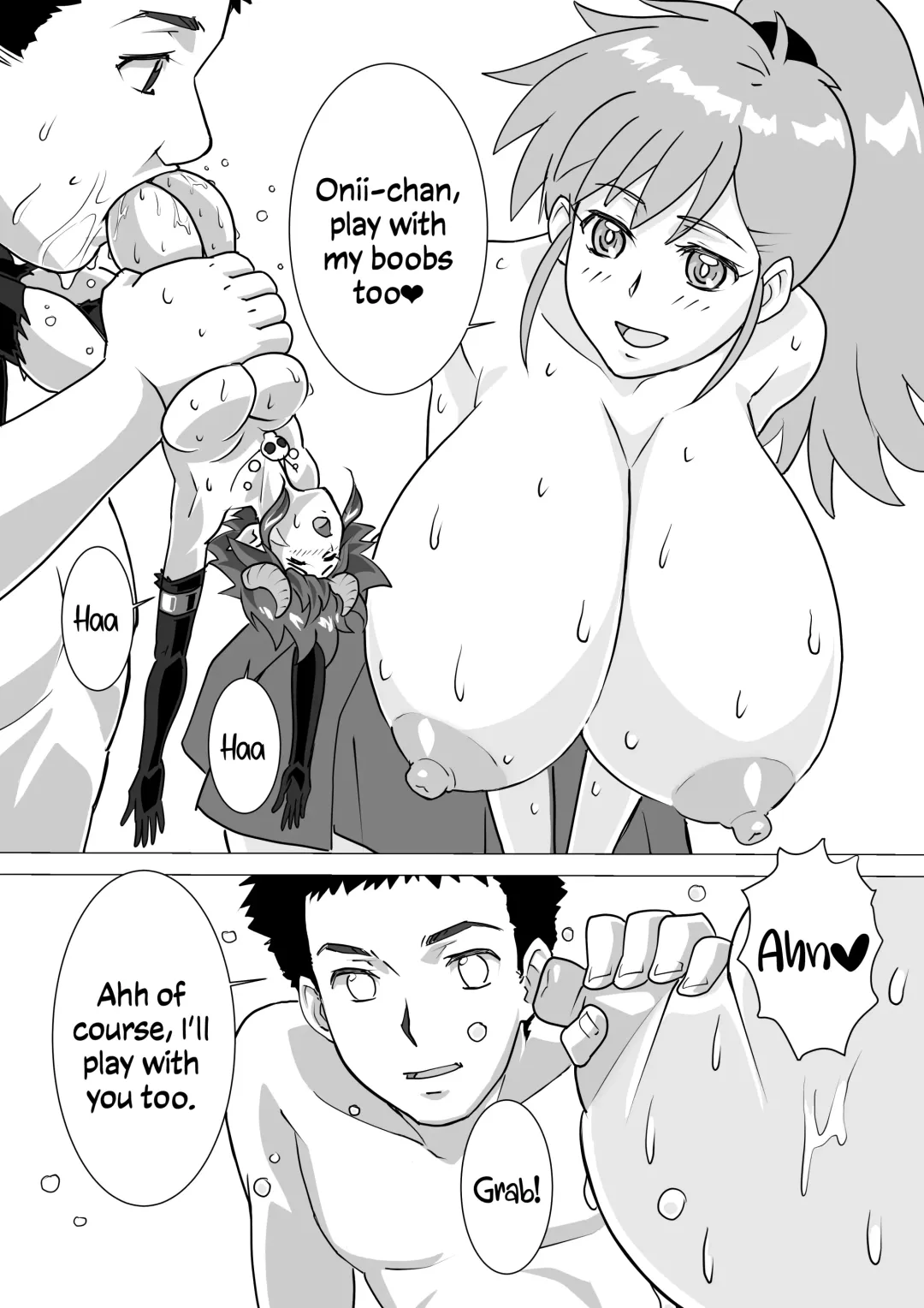 [Kunojimaru] Chichidesu | Boobs Fhentai - Page 19