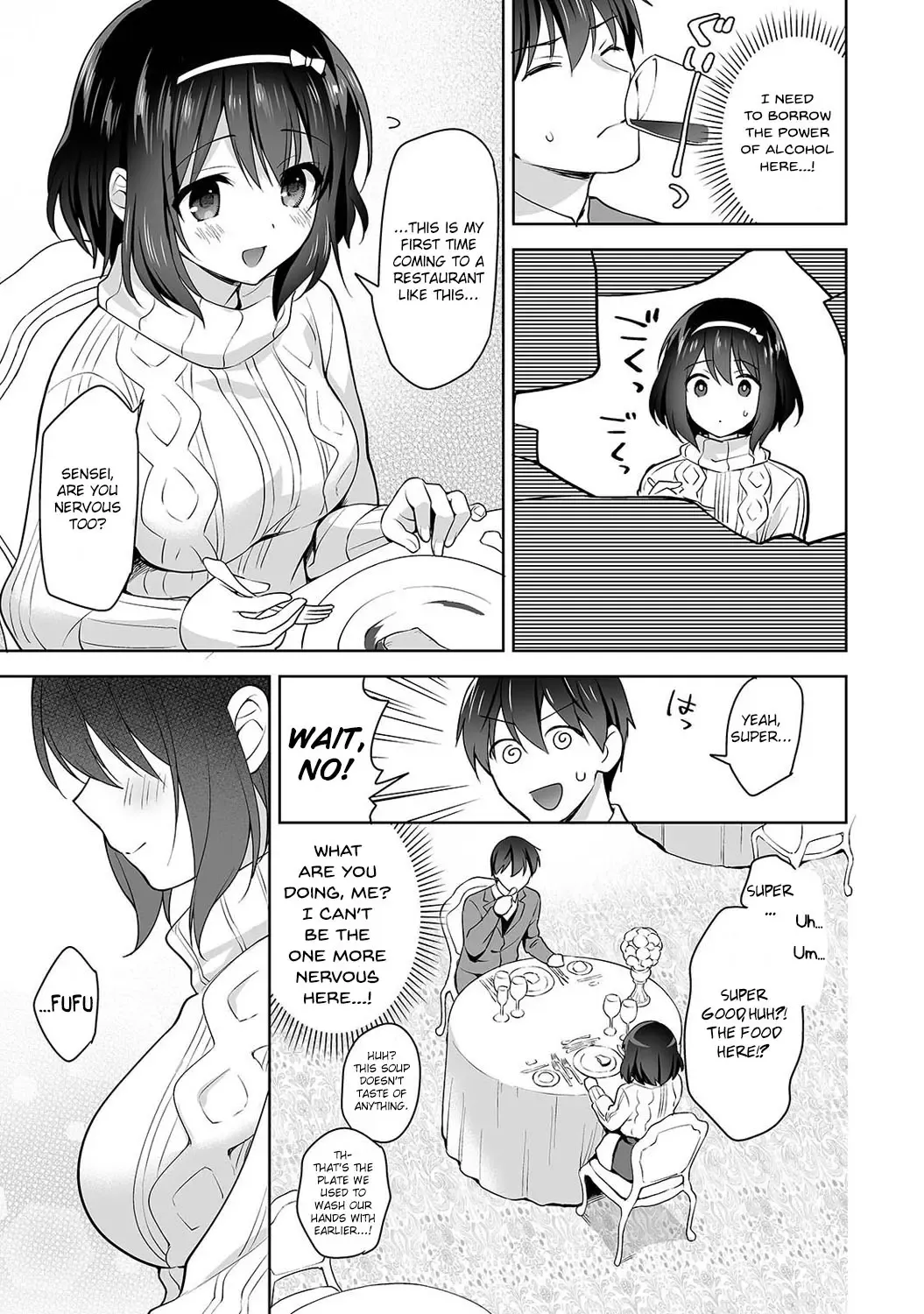 [Fuyuichi Monme] Amayakashi Jouzu no Nagasato-san ~Hokenshitsu de Yoshi Yoshi Ecchi!~ Ch. 9 Fhentai - Page 6