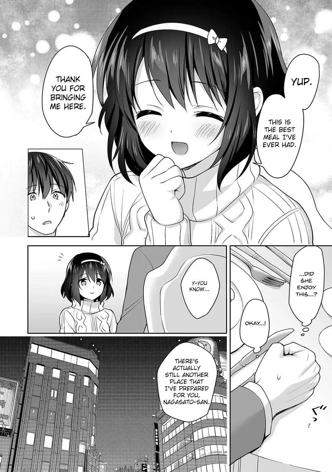 [Fuyuichi Monme] Amayakashi Jouzu no Nagasato-san ~Hokenshitsu de Yoshi Yoshi Ecchi!~ Ch. 9 Fhentai - Page 7