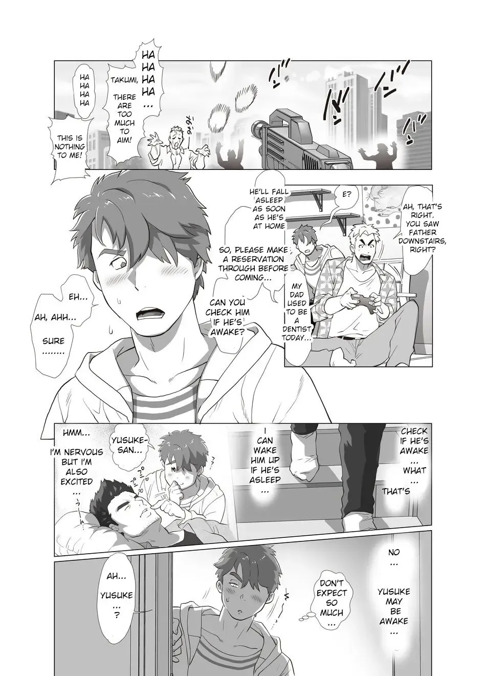 [Chabashira Tatsukichi] Tomodachi no Otou-san | Friend's Dad Ch. 1 Fhentai - Page 5