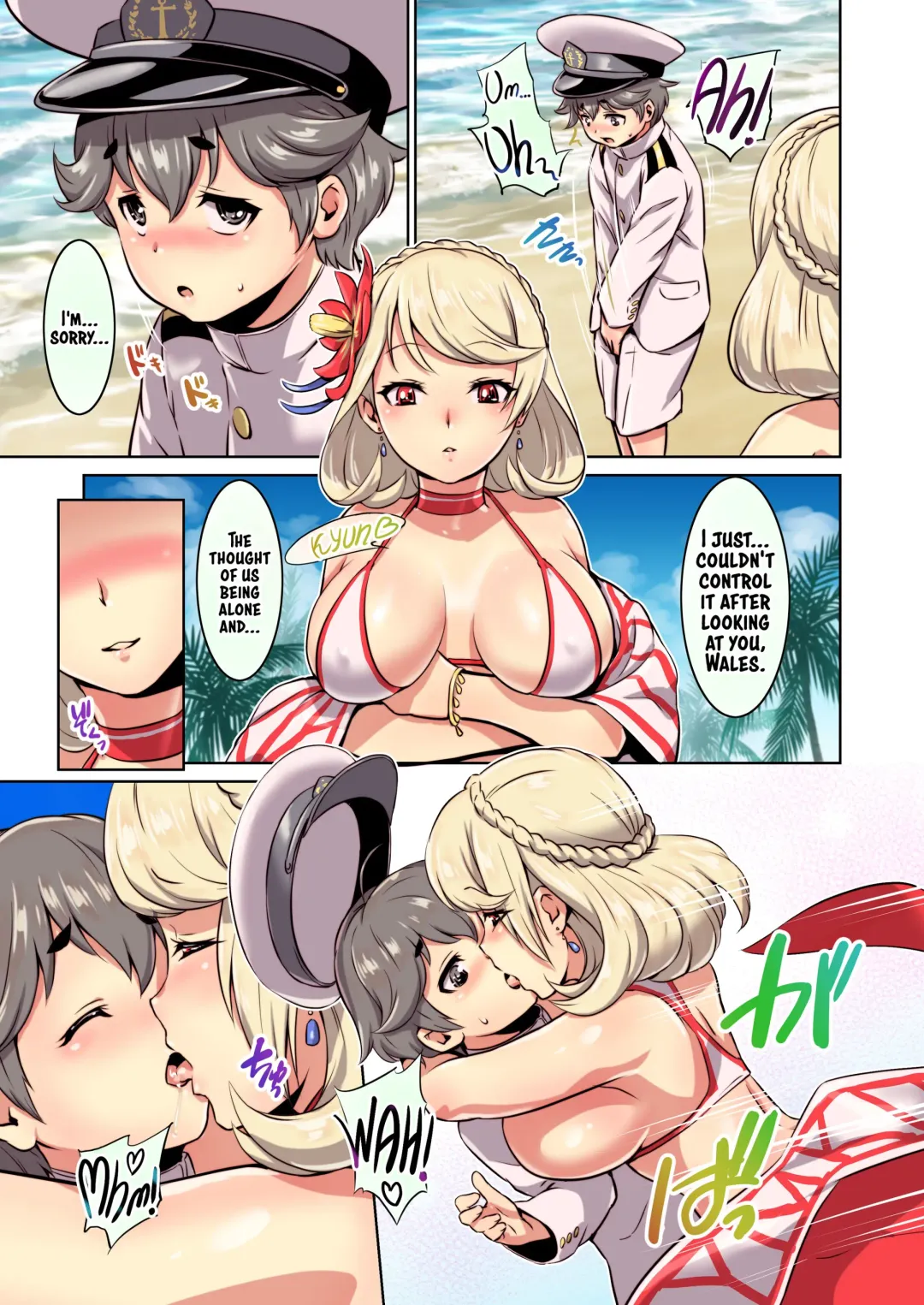 [Shungiku Tenudon] POW ni Taberaretai | Prince of Wales Please Swallow Me (decensored) Fhentai.net - Page 4