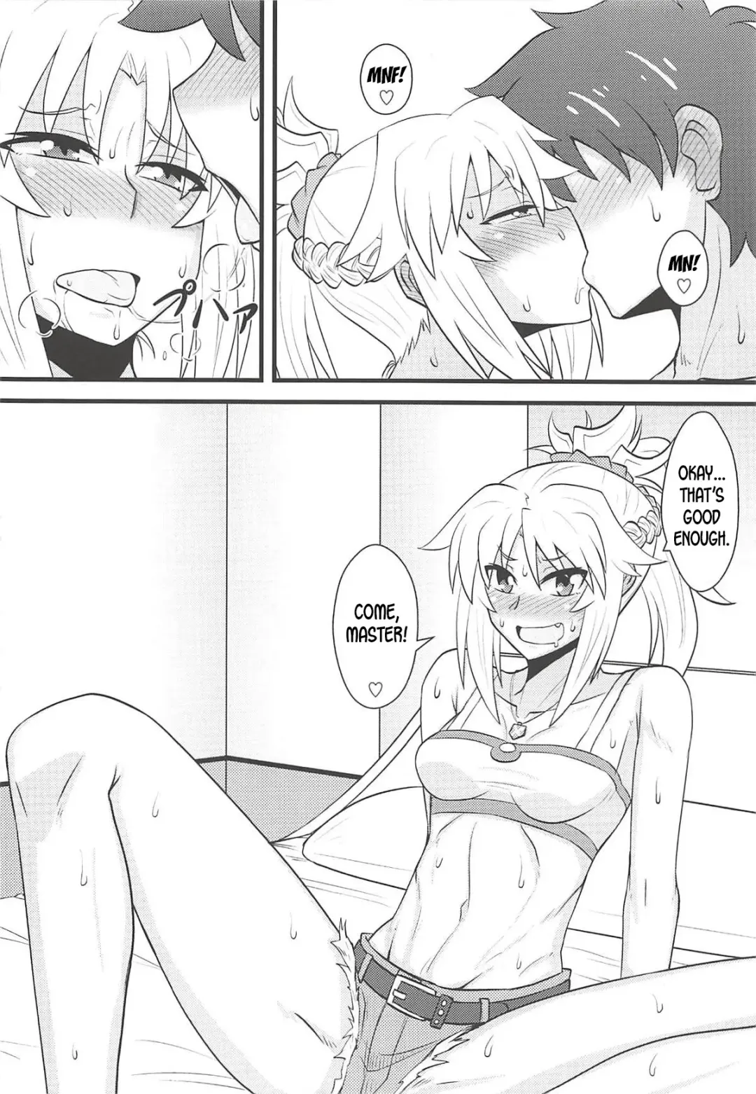 [Mitsurugi Tsurugi] Daisuki Mor-san ~Master to Hajimete Hen~ Fhentai - Page 7