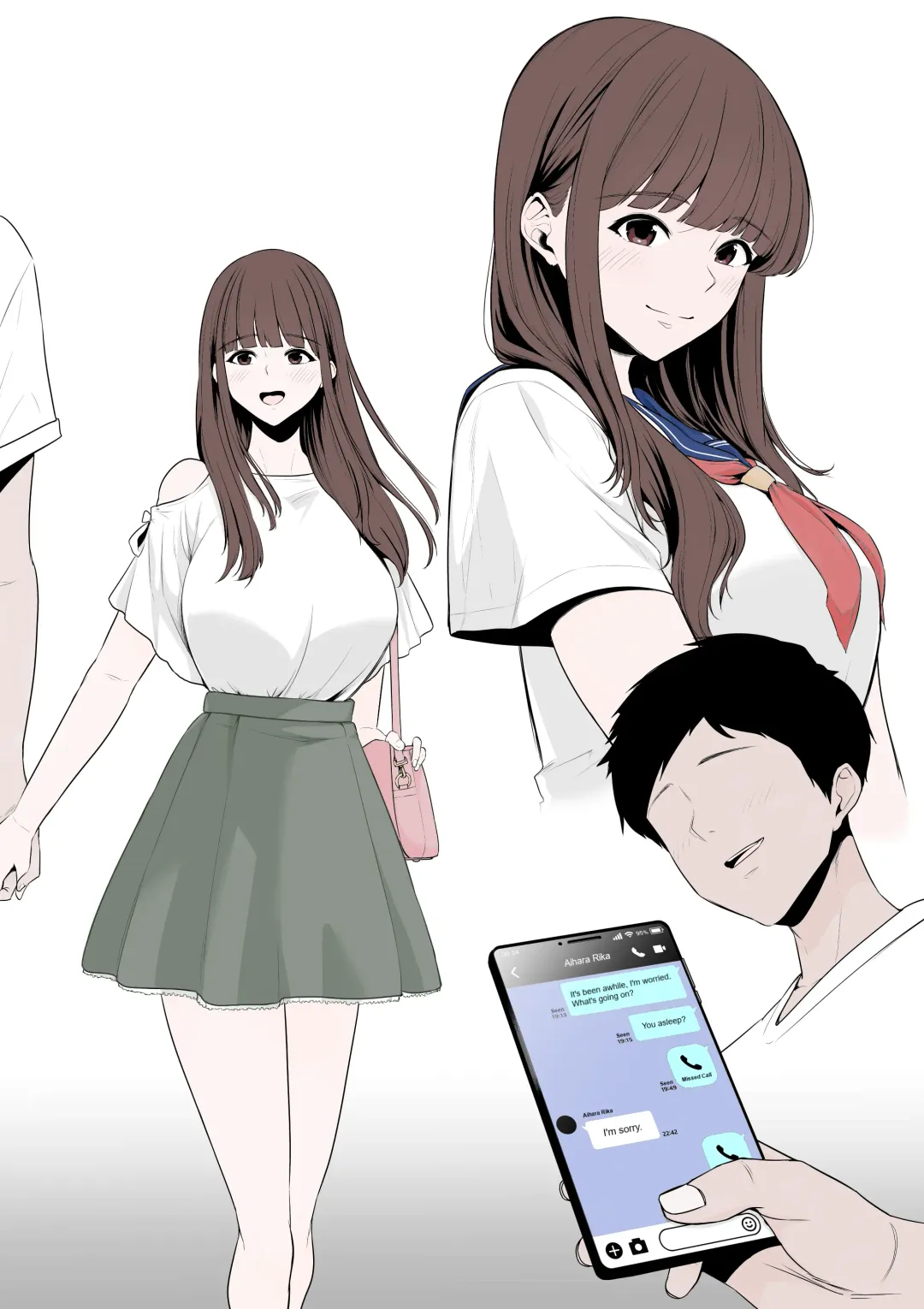 [Sevengar] Mizushirazu no Kokujin ni Sukkari Kaerarete Shimatta Boku no Kanojo | My girlfriend is completely transformed by an unfamiliar black man Fhentai - Page 12