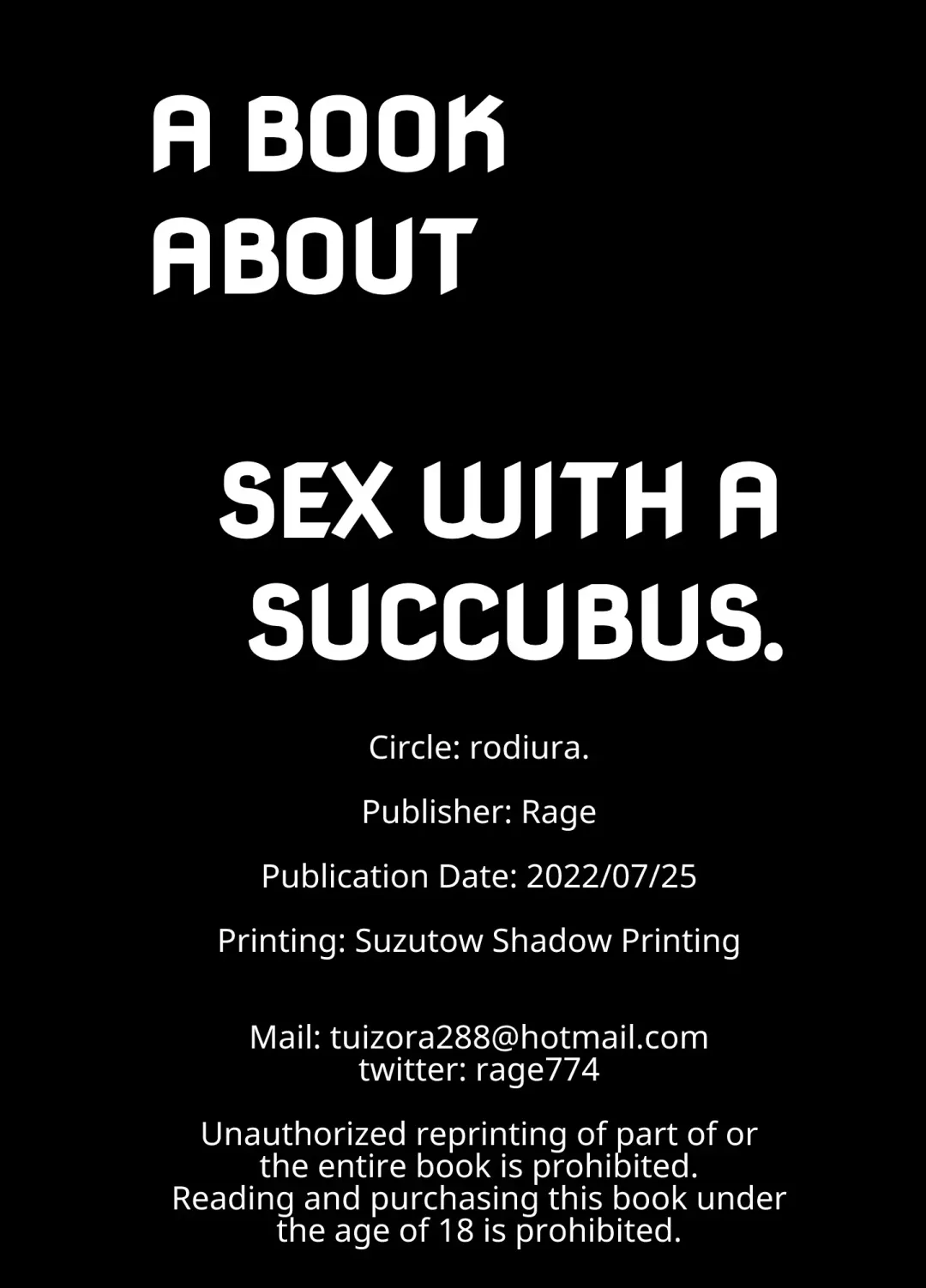 [Rage] Succubus to Ecchi Suru Hon. | A Book About Sex with Succubus. Fhentai - Page 38