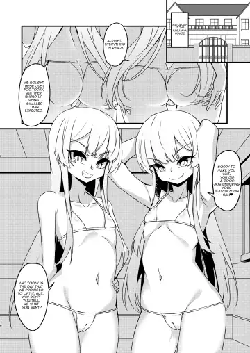 [Mikagura] Futanari in kya Musume ga Do-S Futago Shimai ni Omocha ni Sareru Hanashi Fhentai - Page 17