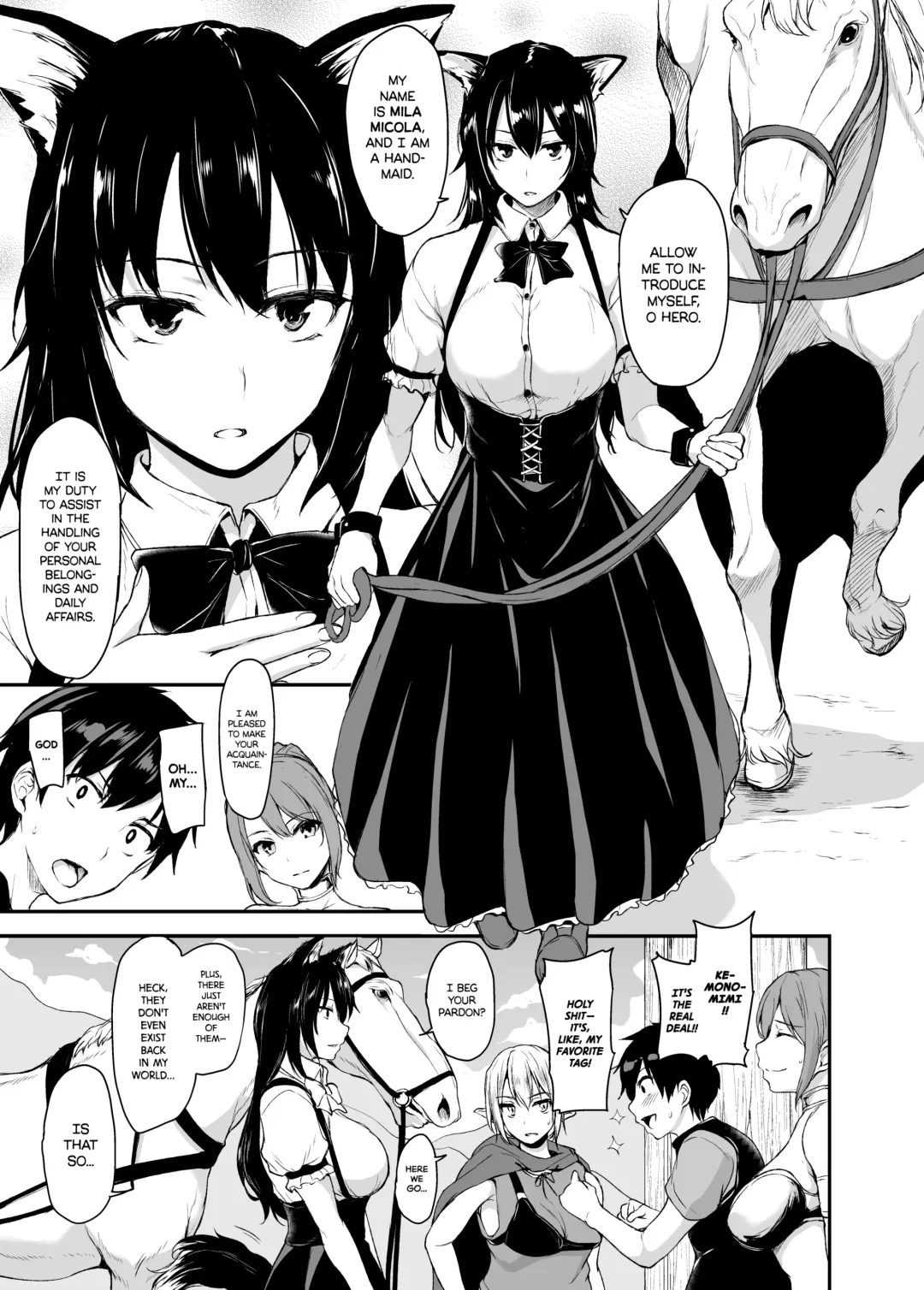 [Tachibana Omina] Isekai Harem Monogatari | Tales of a Harem in Another World | Vol. 2 - 2.5 (uncensored) Fhentai.net - Page 4