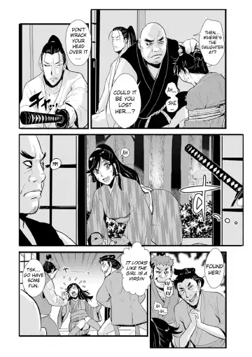 [Kakutou Oukoku] Harami samurai 03 ~Shibararete Mae mo Ushiro mo Rinkan sarete~ | Knocked Up Samurai 03 Bound and Gangbanged, Front and Back Fhentai - Page 12