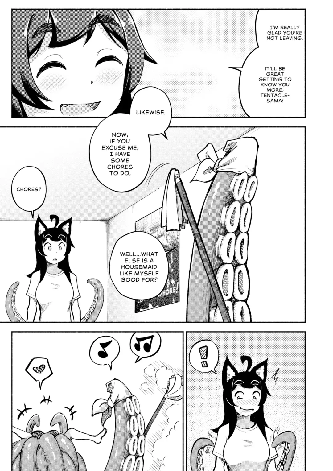 [Ghettoyouth] My Housemaid is a Tentacle Monster - Complete Fhentai.net - Page 59