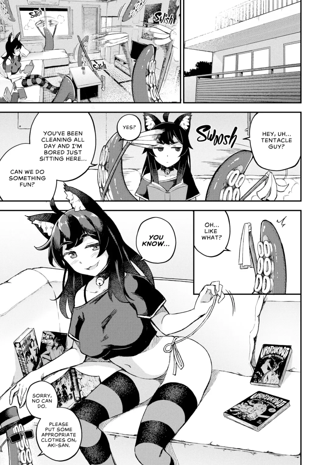 [Ghettoyouth] My Housemaid is a Tentacle Monster - Complete Fhentai.net - Page 8