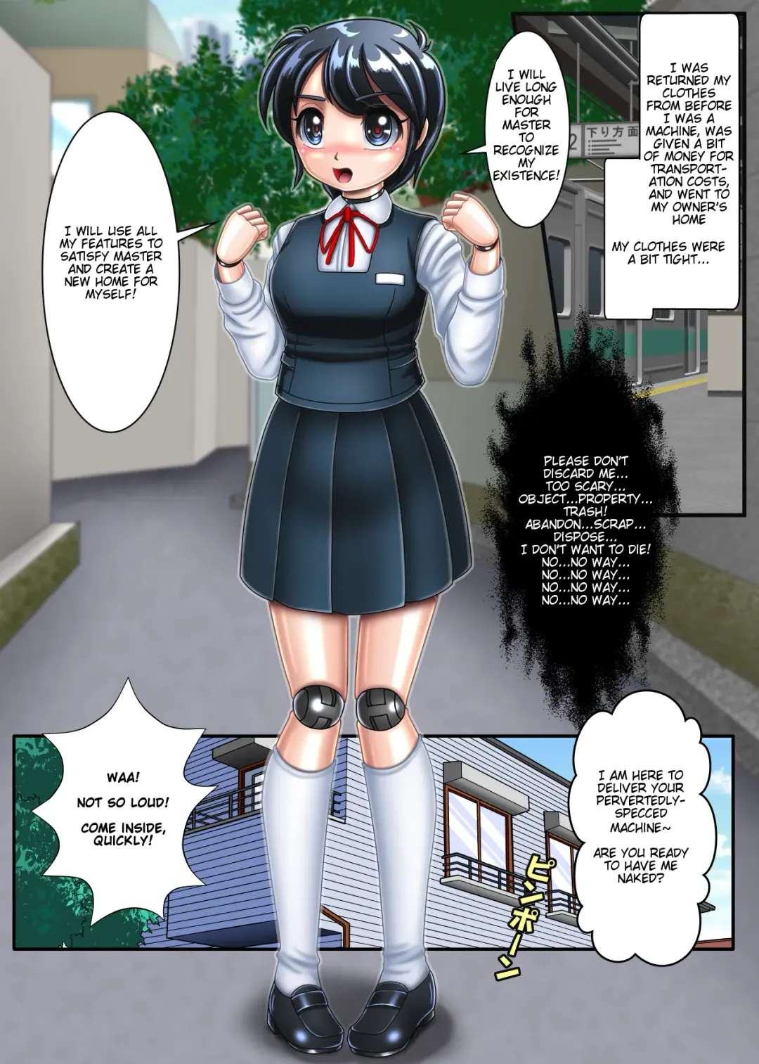 Kikai Ochi Shoujo Saiboogu Yuuna Chan | Fallen Machine Girl Cyborg Yunna-chan Fhentai.net - Page 28