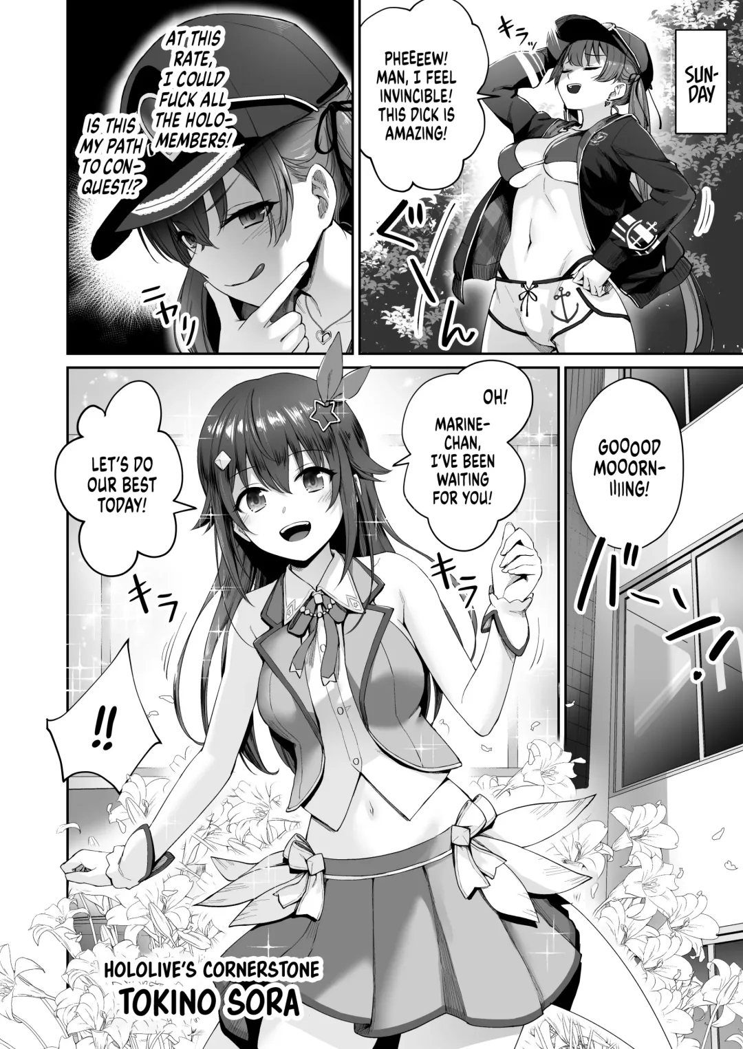 [Benimura Karu] Marine no Yari Chirakashi WEEK | Marine's One Week Sexcapade Fhentai - Page 29