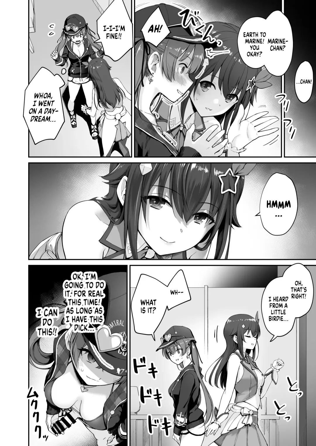 [Benimura Karu] Marine no Yari Chirakashi WEEK | Marine's One Week Sexcapade Fhentai - Page 33