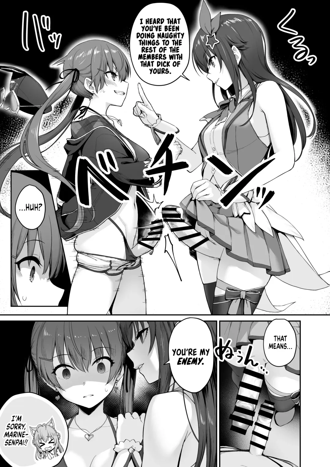 [Benimura Karu] Marine no Yari Chirakashi WEEK | Marine's One Week Sexcapade Fhentai - Page 34