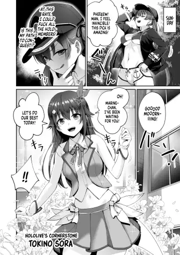 [Benimura Karu] Marine no Yari Chirakashi WEEK | Marine's One Week Sexcapade Fhentai - Page 29