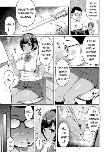 [Yuna] Hypnosis Pencil ~Oji-san Katei Kyoushi to Kyouei Mizugi JK no Man-to-man Saimin Gakushuu~ Zenpen Fhentai.net - Page 3