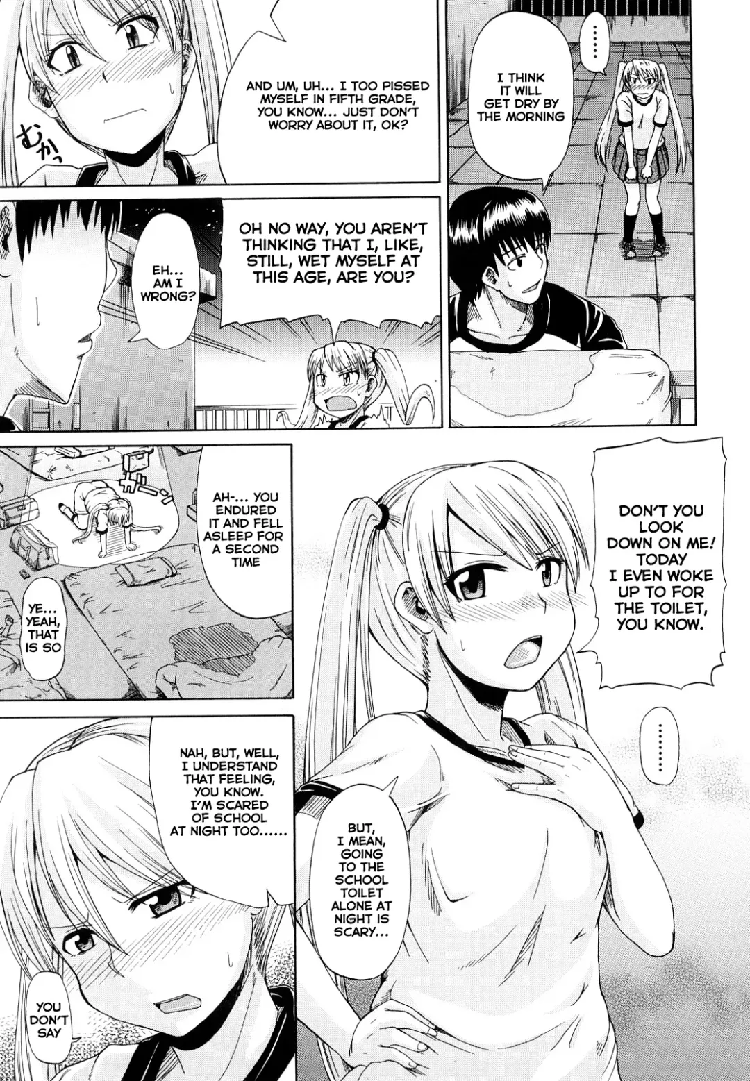 [Takashiro Go-ya] Onesho de Sunao | Bed-wetting and Honesty (decensored) Fhentai - Page 8