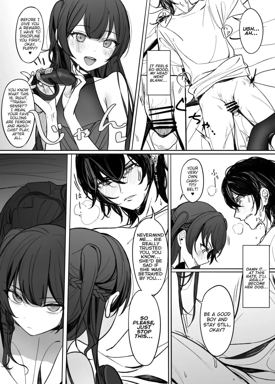 [Nakamura Rohane] Gyakuen ~Koakuma Kouhai no Hiasobi~ | Gyakuen ~A Devilish Little Kouhai Plays with Fire~ Fhentai - Page 11