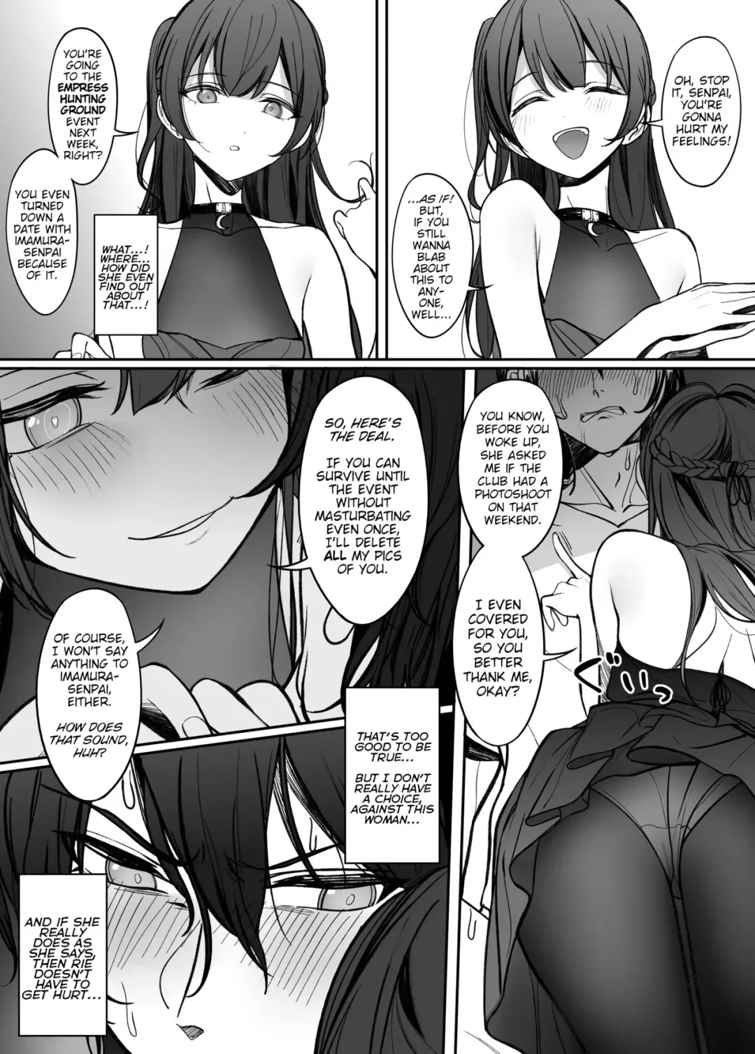 [Nakamura Rohane] Gyakuen ~Koakuma Kouhai no Hiasobi~ | Gyakuen ~A Devilish Little Kouhai Plays with Fire~ Fhentai - Page 12