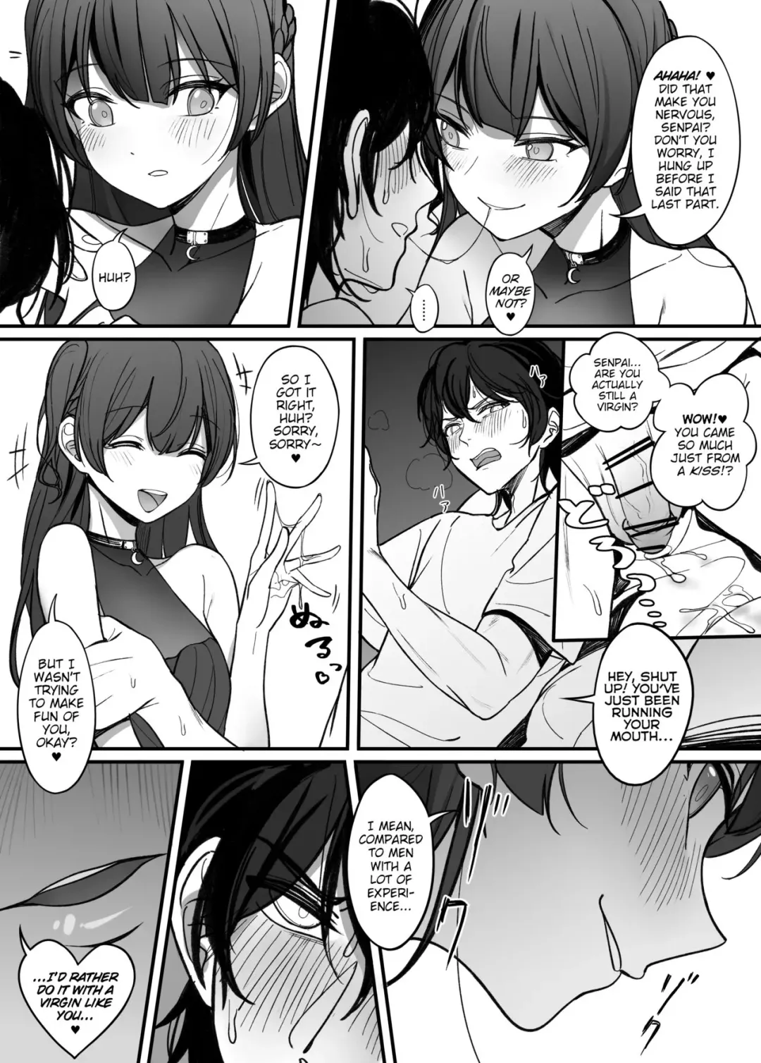 [Nakamura Rohane] Gyakuen ~Koakuma Kouhai no Hiasobi~ | Gyakuen ~A Devilish Little Kouhai Plays with Fire~ Fhentai - Page 5