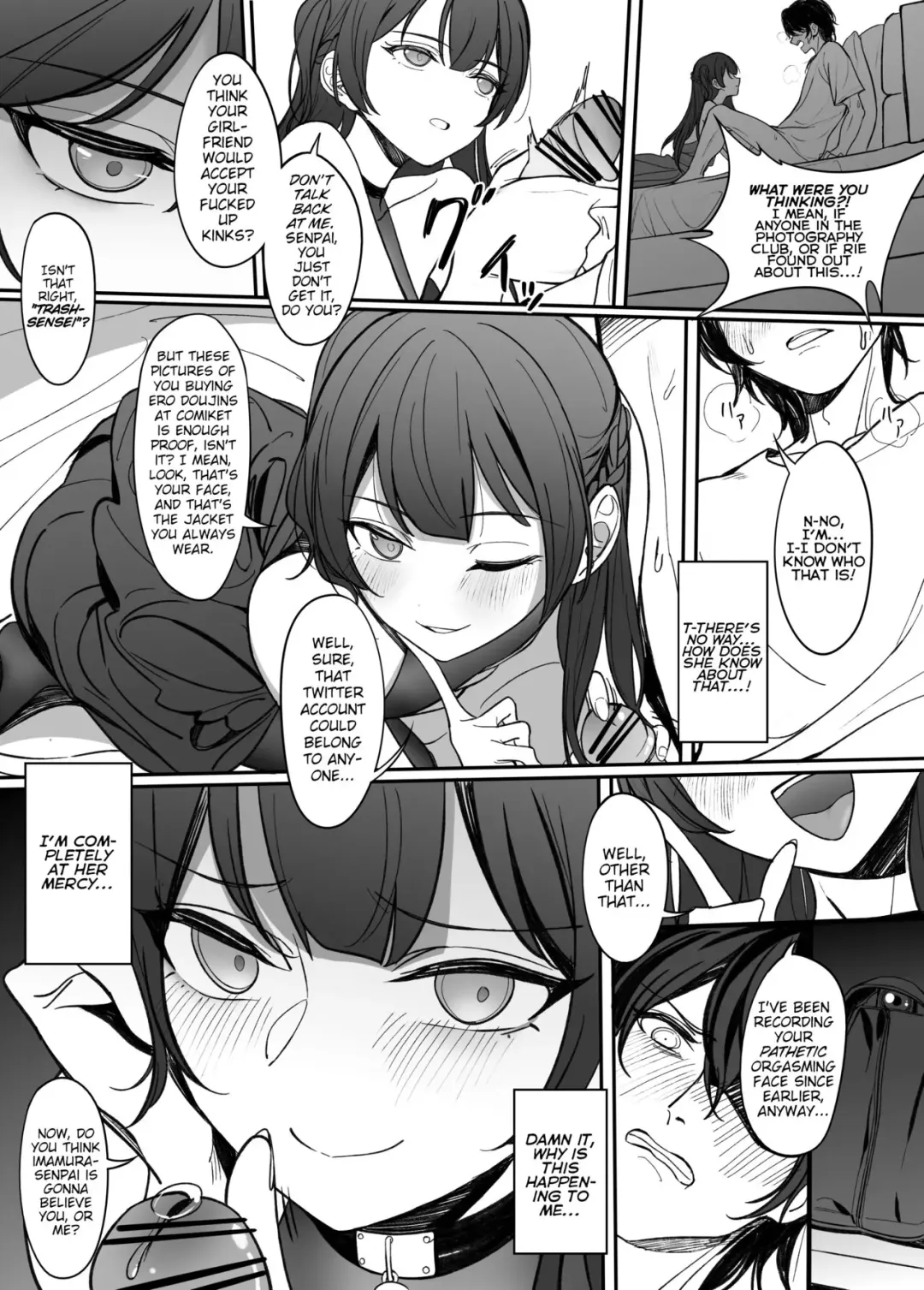[Nakamura Rohane] Gyakuen ~Koakuma Kouhai no Hiasobi~ | Gyakuen ~A Devilish Little Kouhai Plays with Fire~ Fhentai - Page 7