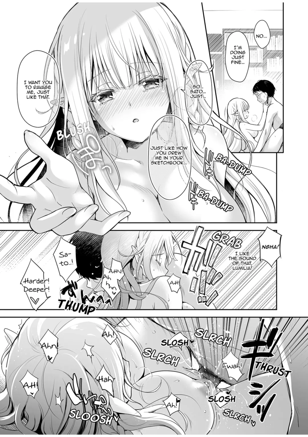 [Suzui Narumi] OtaCir no Elf Hime | Elf Princess of the Otaku Club (decensored) Fhentai.net - Page 23