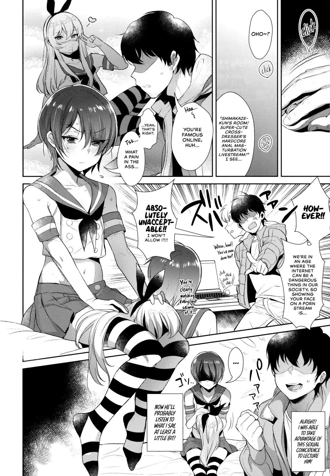 [Inari] Haishin! Shimakaze-kun no Heya Soushuuhen | Live! From Shimakaze-kun's Room Compilation Fhentai.net - Page 17