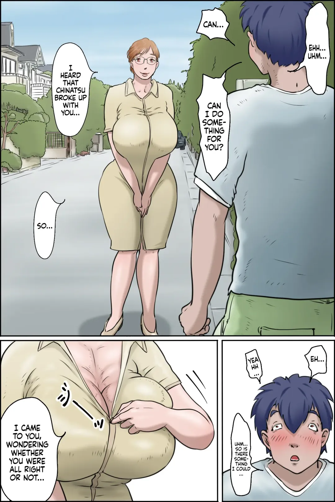 Kanojo ni Furaretara Mama-san ga Yattekita Ken | When My Girlfriend Dumped Me, Her Mom Came to Support Me. Fhentai - Page 15