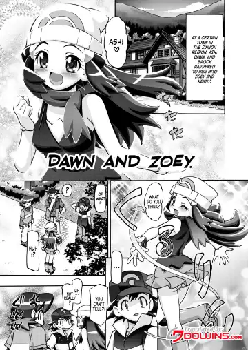 [Kousaka Jun] Hikari to Nozomi | Dawn And Zoey - Fhentai.net