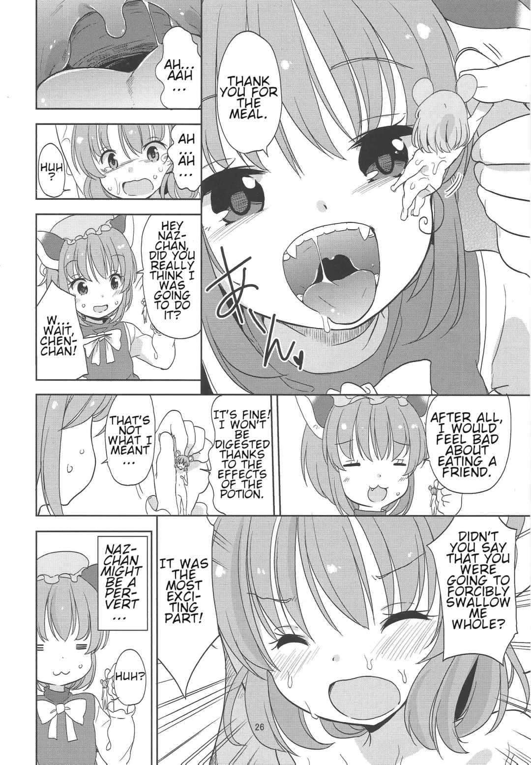 Omae ga Chiisaku Naare! | You guys, get smaller! Fhentai - Page 27