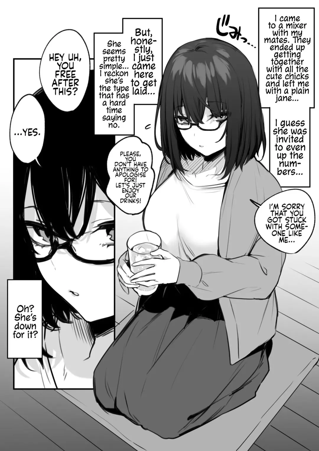 Read [Danimaru] Yaresou dakara toiu Riyuu de Jimi Onna o Sasotta Kekka | I Was Just Looking To Fuck, So I Called Out To This Plain Looking Chick And, Well... - Fhentai.net