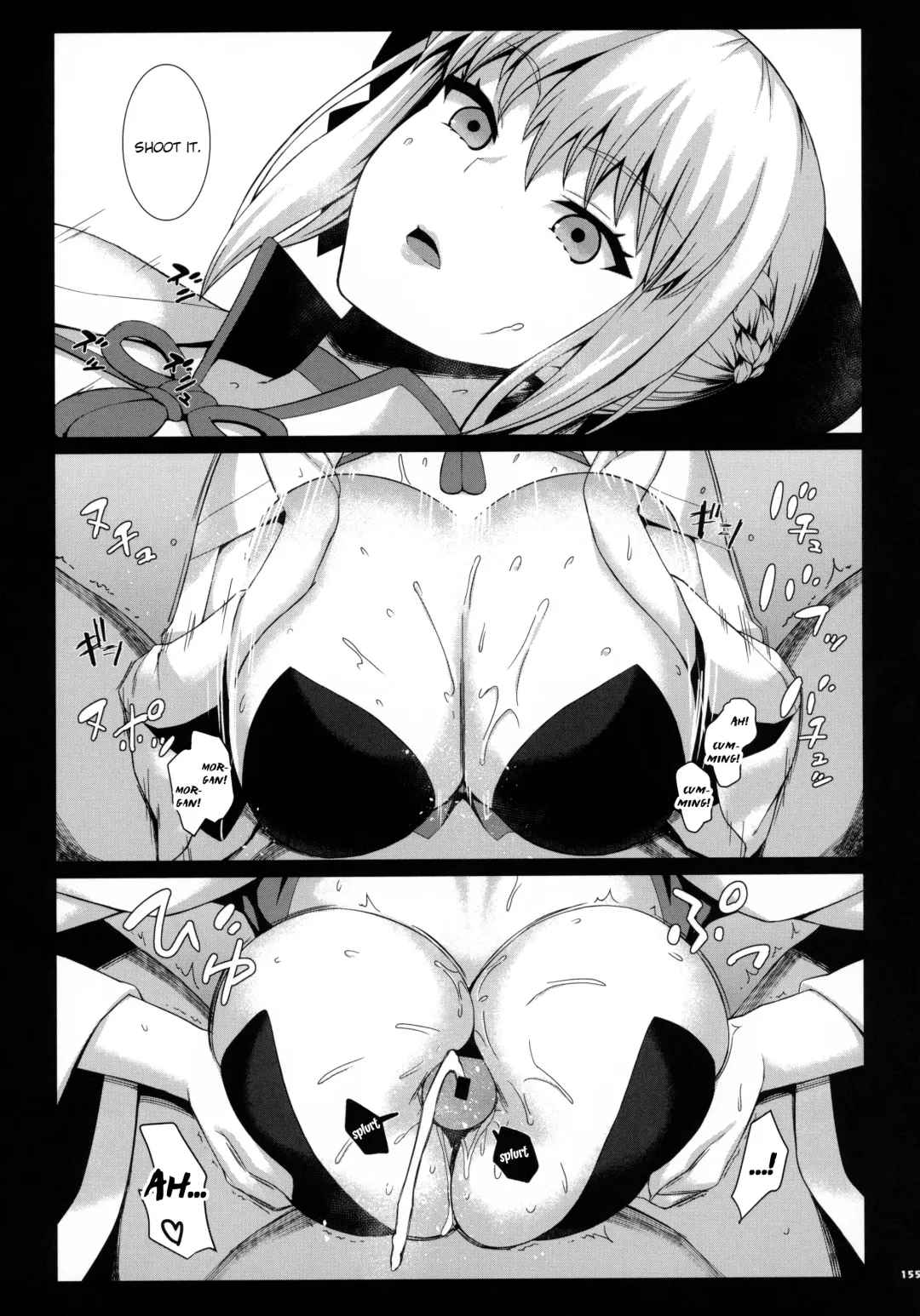 FGO Paizuri Goudou 2 ~Eirei Nyuukyou Ryouiki Zuridea le Fay~ | FGO Titfuck Joint Magazine 2 ~Zuridea le Fay: Heroic Spirit's Intermammary Domain~ Fhentai - Page 156
